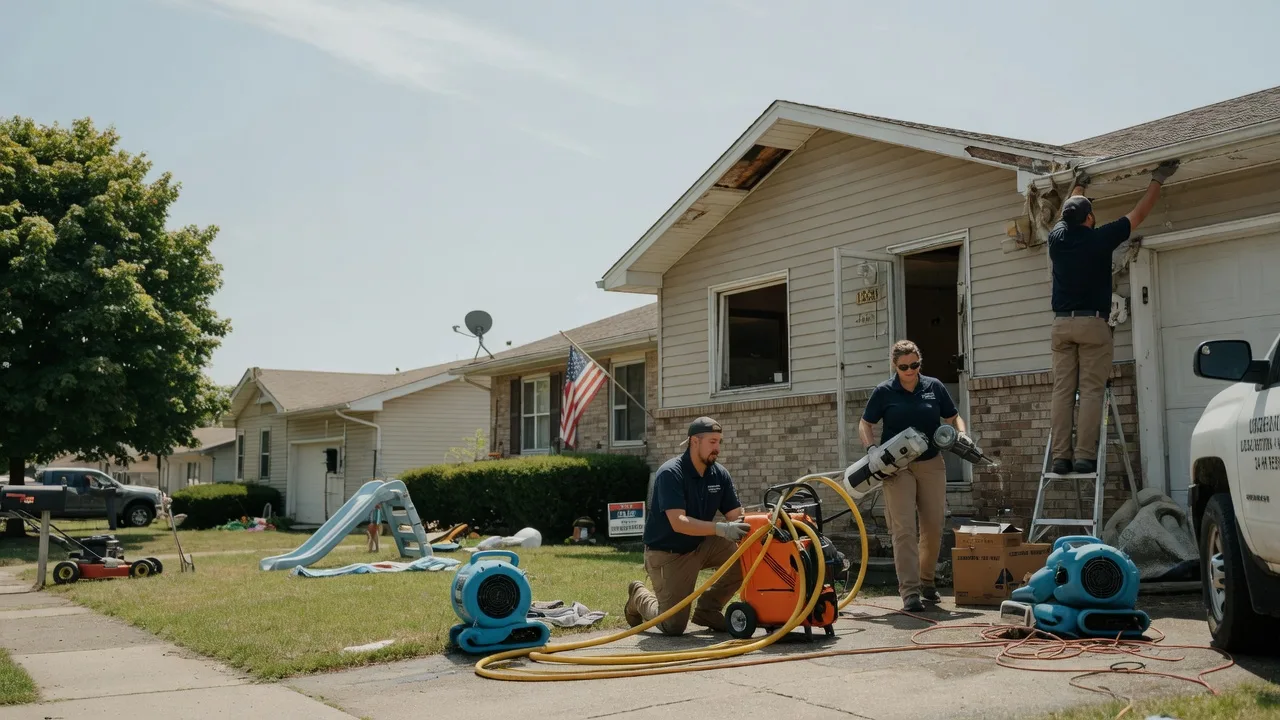 Water Damage Restoration in Tovey, IL near me